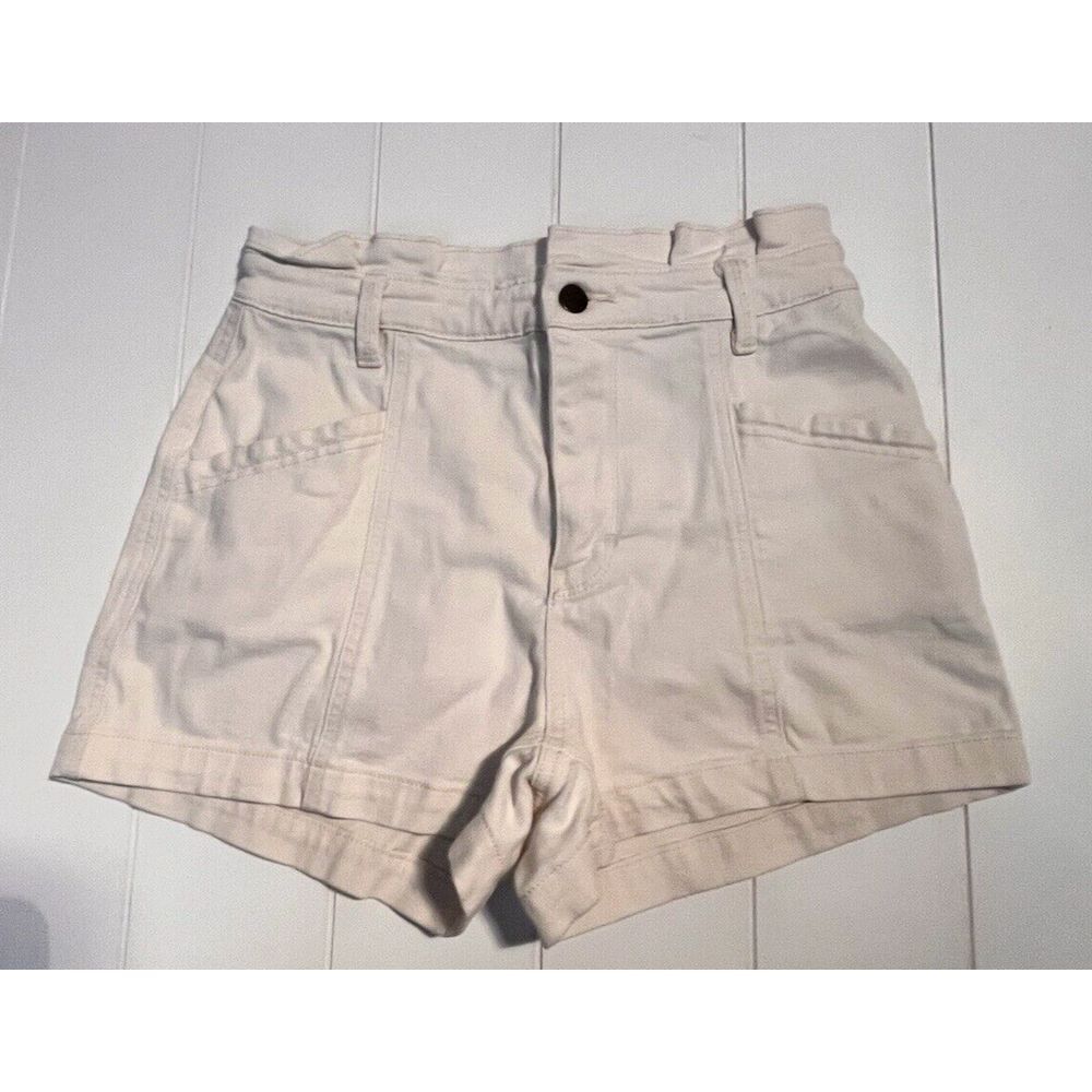 Universal‎ Thread Highest Rise Shorts Chino Cream 4